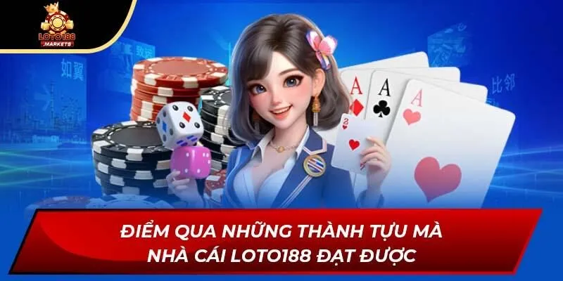 Điểm qua những thành tựu mà nhà cái LOTO188 đạt được