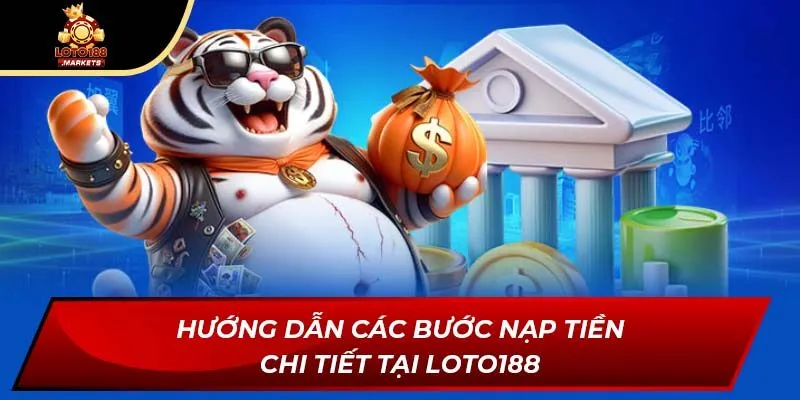 Hướng dẫn các bước nạp tiền chi tiết tại Loto188