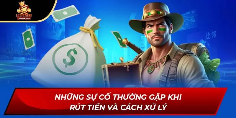 Những sự cố thường gặp khi rút tiền và cách xử lý