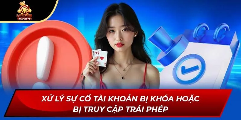 Xử lý sự cố tài khoản bị khóa hoặc bị truy cập trái phép